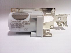 odrušovací kondenzátor s kovovým držákem              orig.kód 912 00489