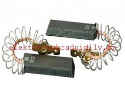 uhlík sada bez pouzdra 12,5 x 5 x 32mm BOSCH s pružinou + speciální kontakt orig