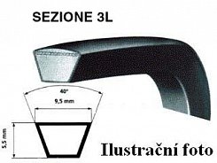 Klínový řemen 3 L 460 TEM
