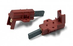 Uhlík s pouzdrem 12,5 x 5 x 32mm, LEVÝ, pro motory INDESCO, ARISTON, MERLONI, INDESIT - 162AR34