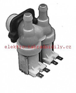 Ventil 2-cestný se škrtící klapkou rohový - 154LG07